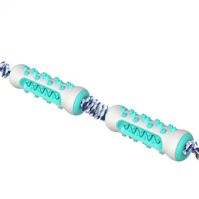 Der molare Zahnbürsten-unzerstörbare dauerhafte Zahnpasta-Schoßhund Toy Rope Toothbrush der guten Qualität