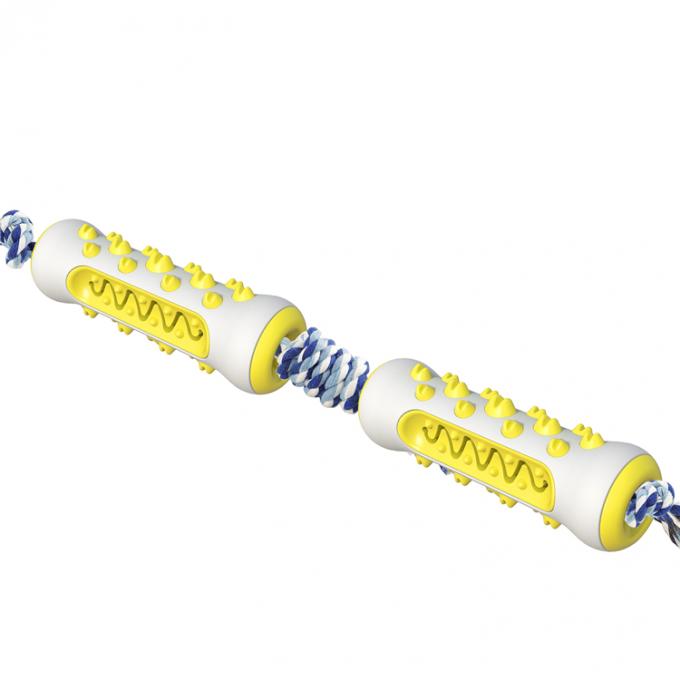 Der molare Zahnbürsten-unzerstörbare dauerhafte Zahnpasta-Schoßhund Toy Rope Toothbrush der guten Qualität